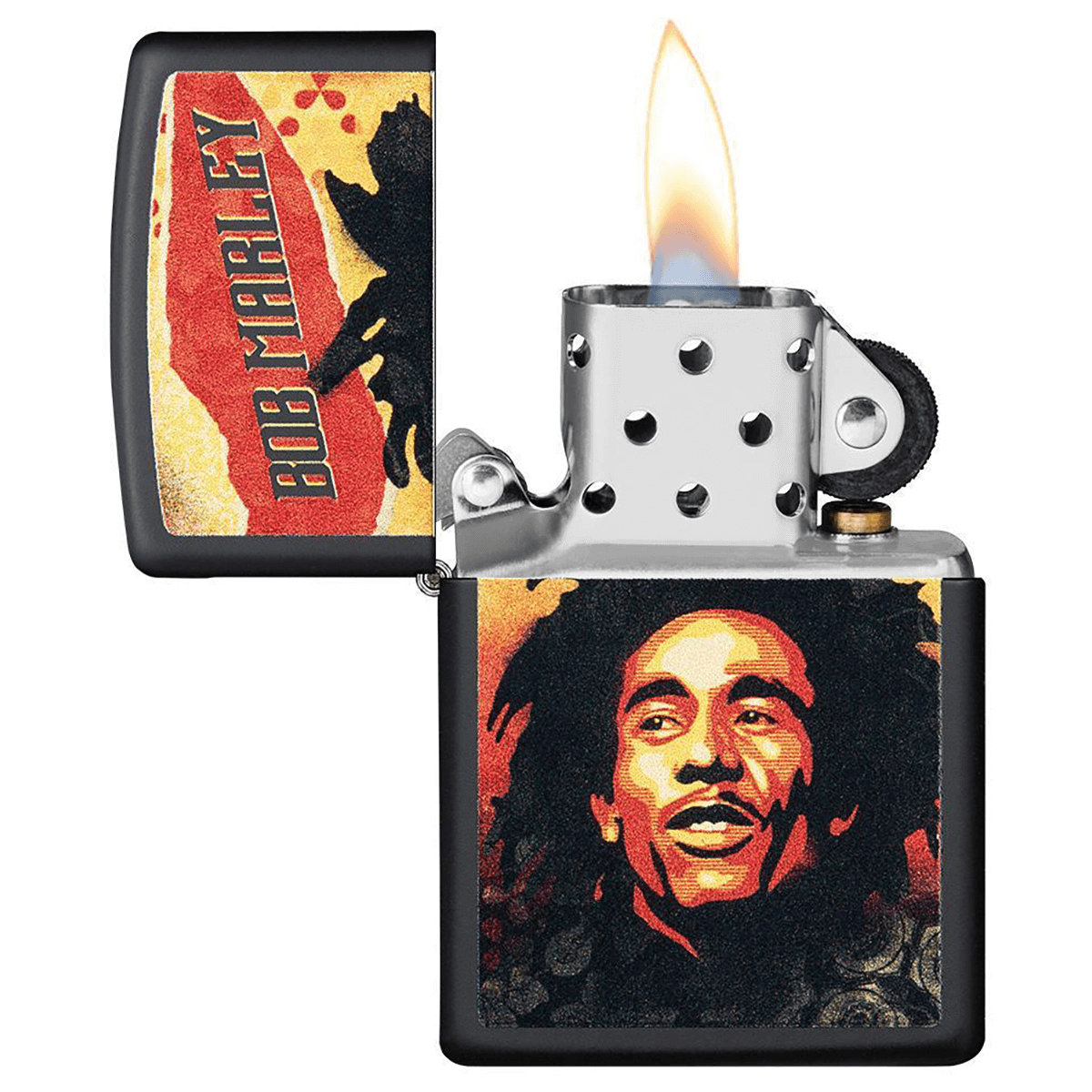 Zippo Bob Marley Black Matte