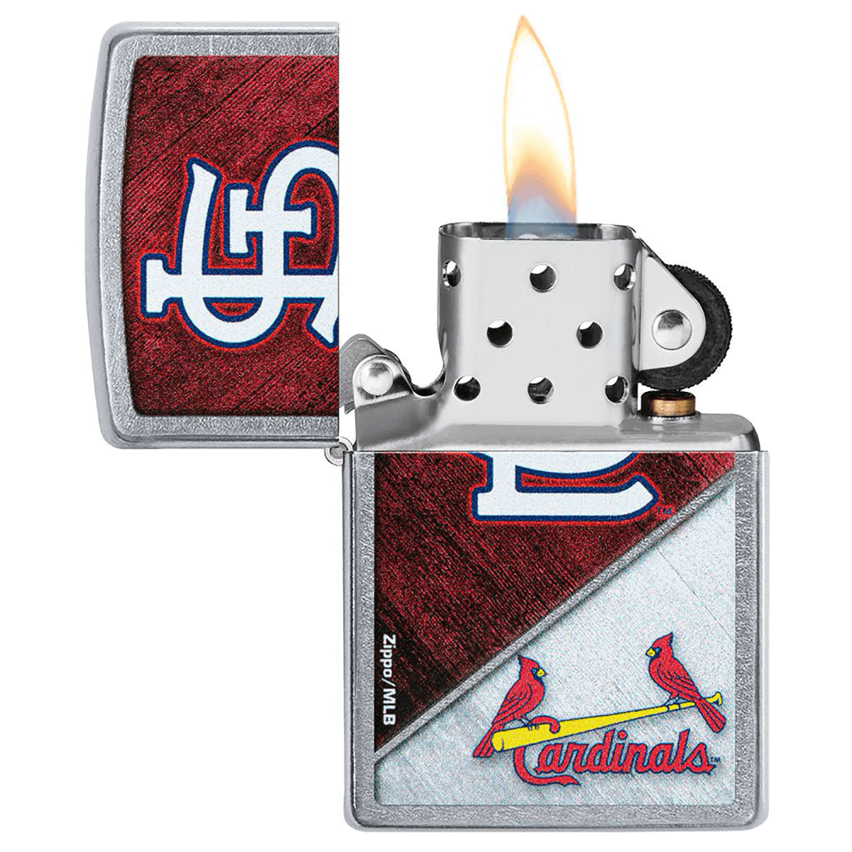 Zippo Mlb St. Louis Cardinals Street Chrome