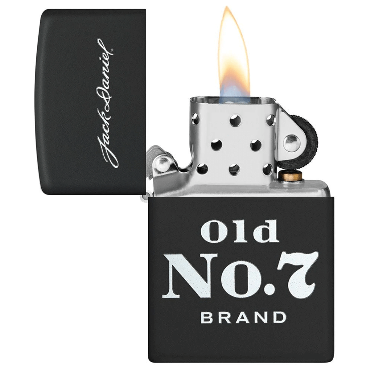 Zippo Jack Daniels Black Matte