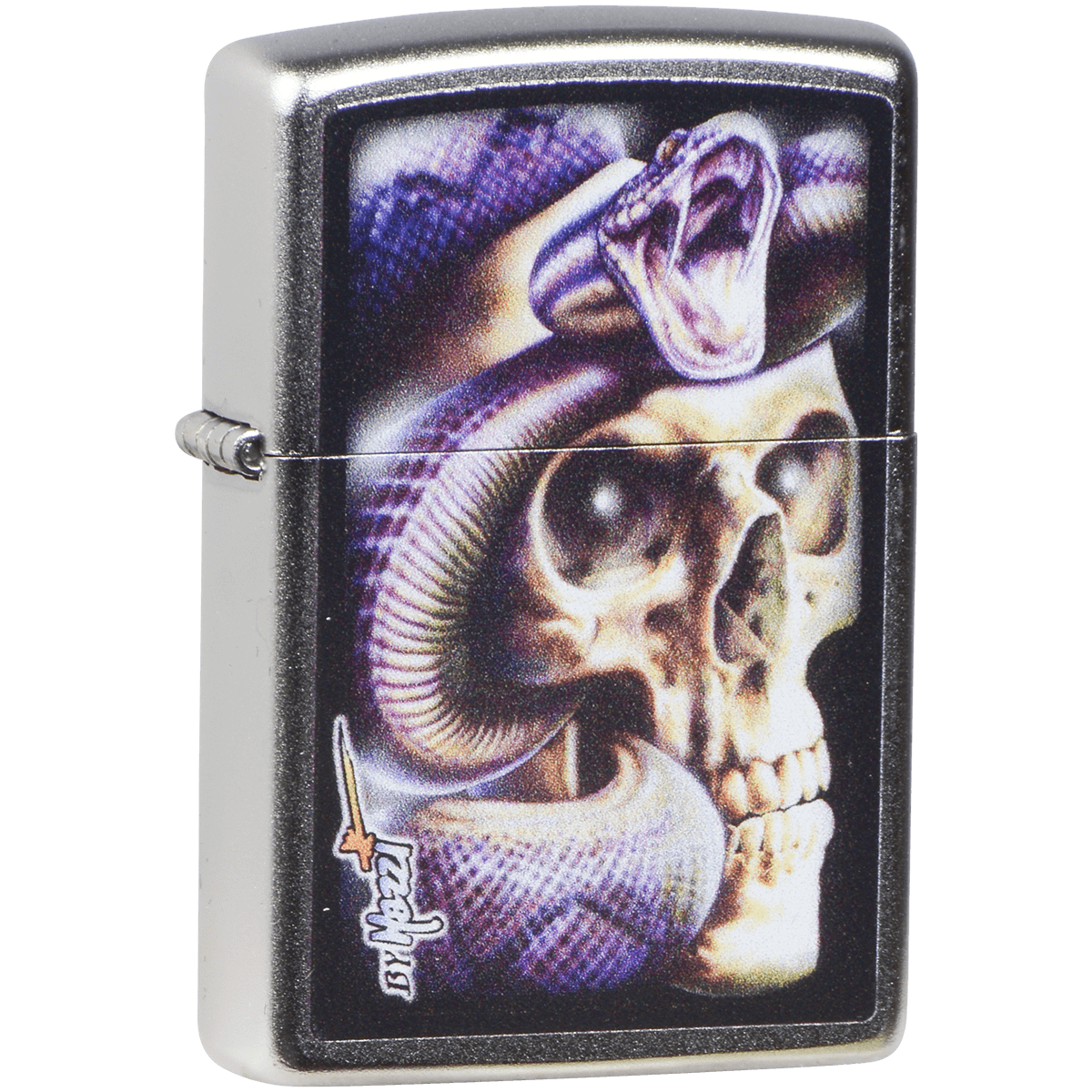 Zippo Pk Collection Skull And Snake