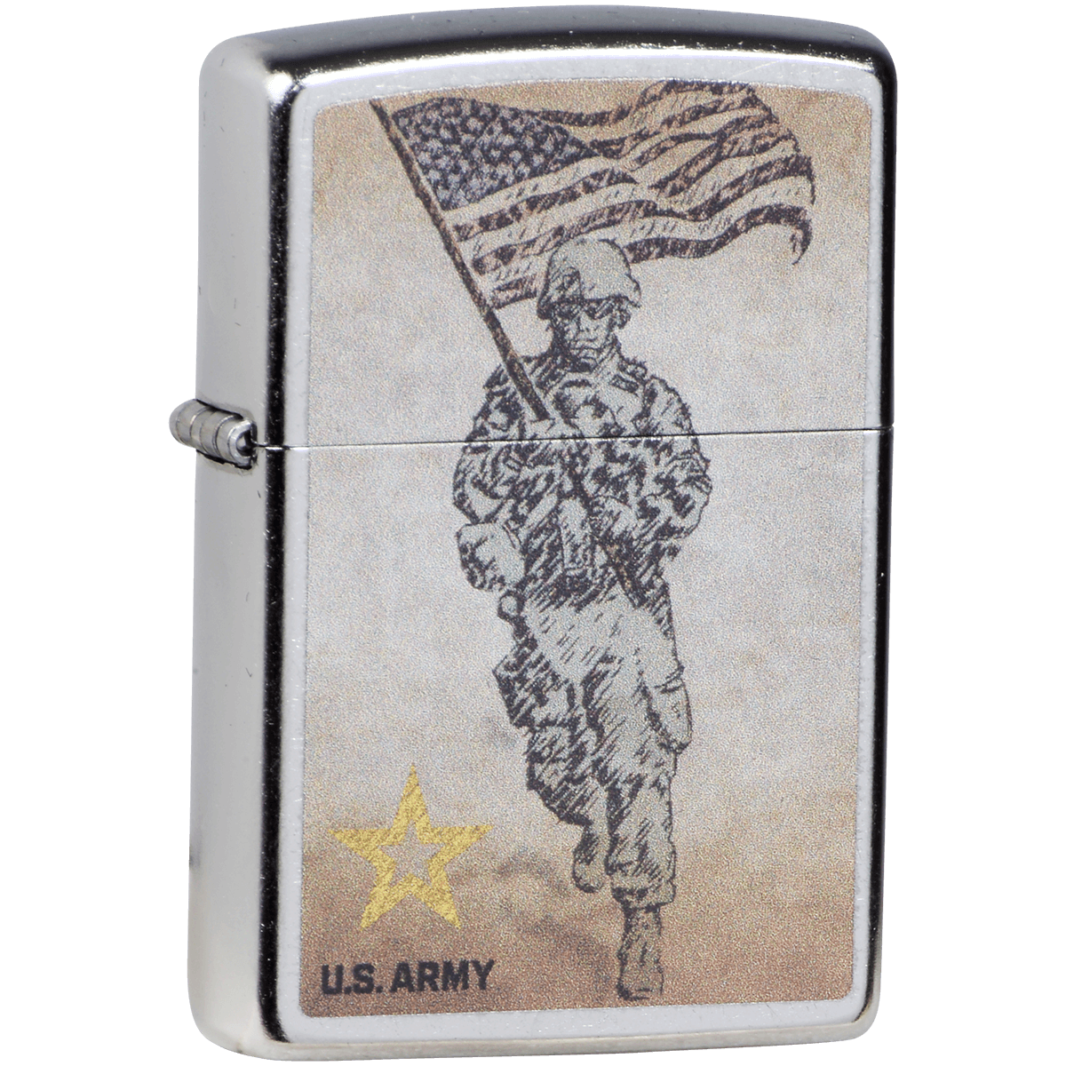 Zippo Pk Military Collecton Us Army Soldier