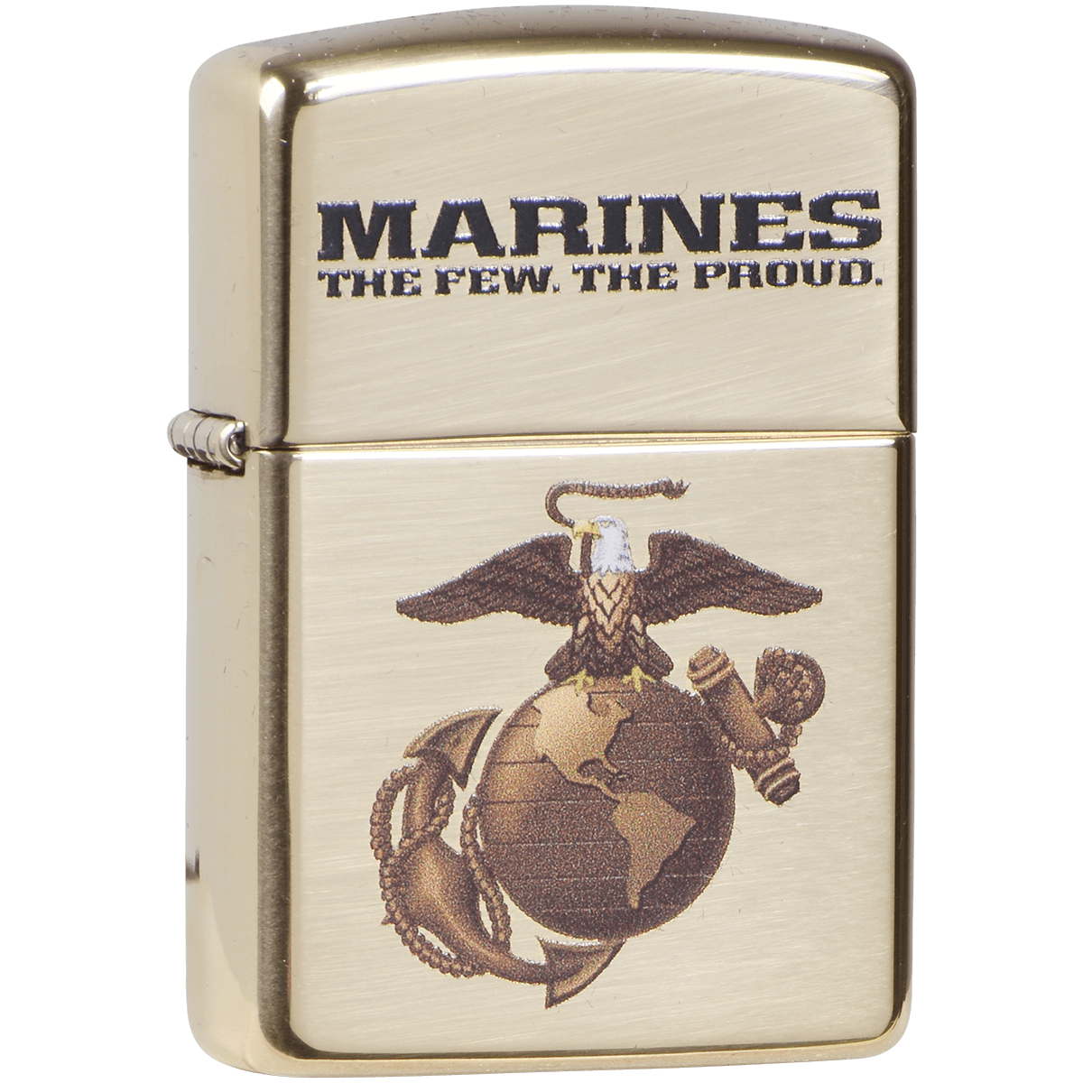 Zippo Pk Military Collection Marines Gold Crest