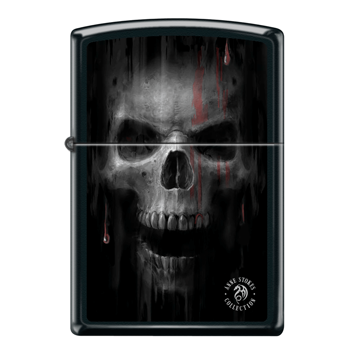 Zippo Pk Collection Anne Stokes Skull