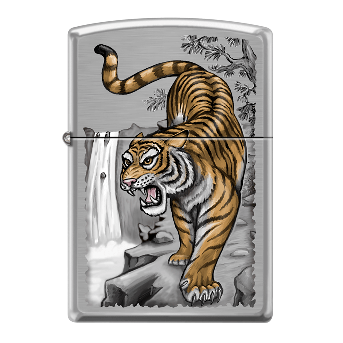 Zippo Pk Collection Tiger On Edge
