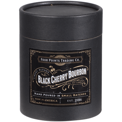 **BLACK CHERRY BOURBON 8 OZ SOY CANDLE