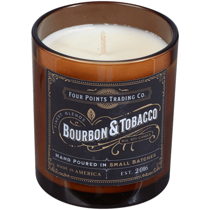 Bourbon & Tobacco 8 Oz Soy Candle