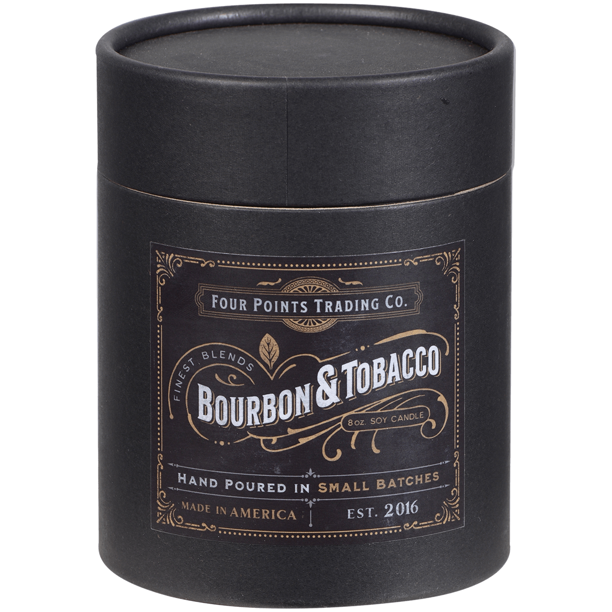 Bourbon & Tobacco 8 Oz Soy Candle