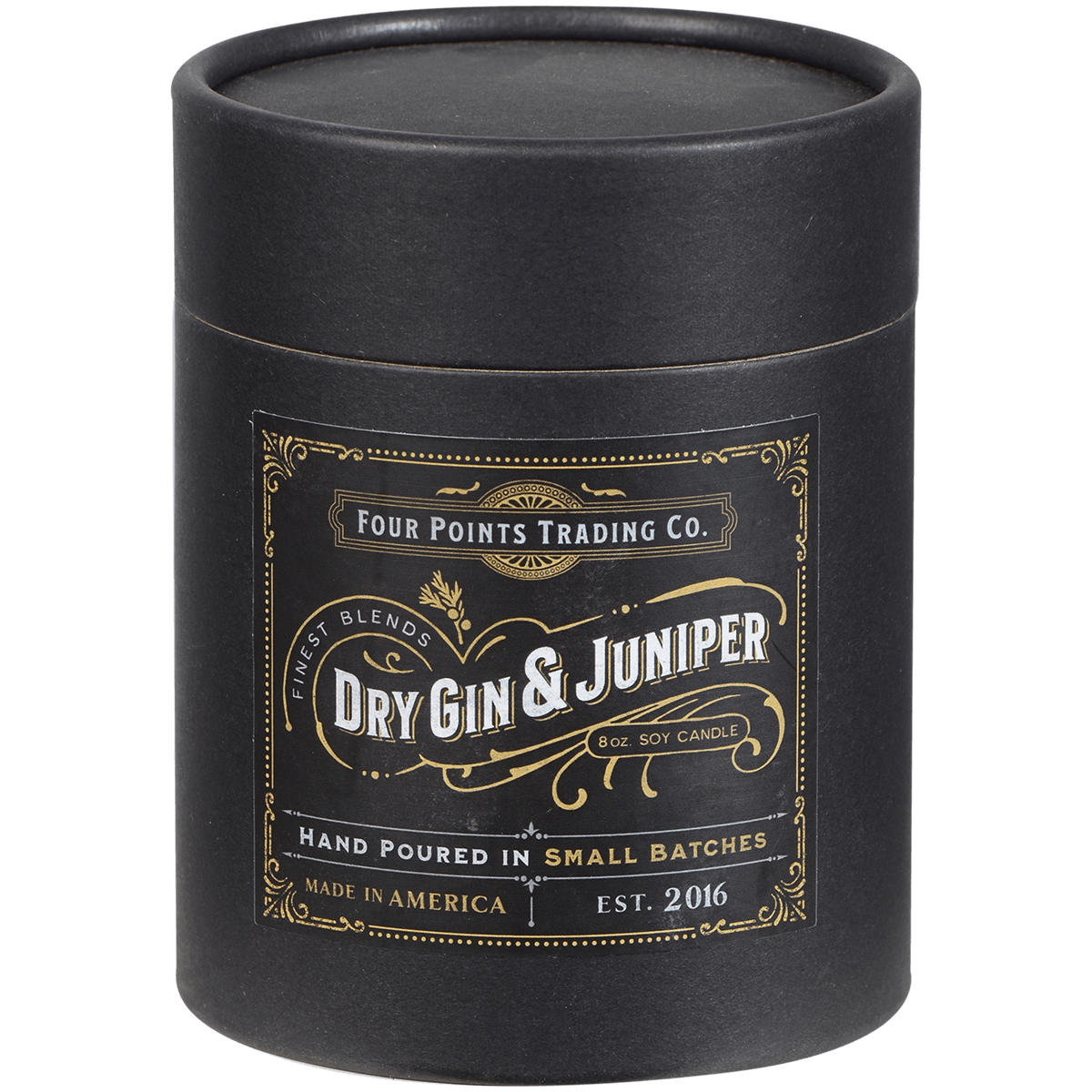 **DRY JIN & JUNIPER 8 OZ SOY CANDLE