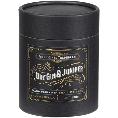 **DRY JIN & JUNIPER 8 OZ SOY CANDLE