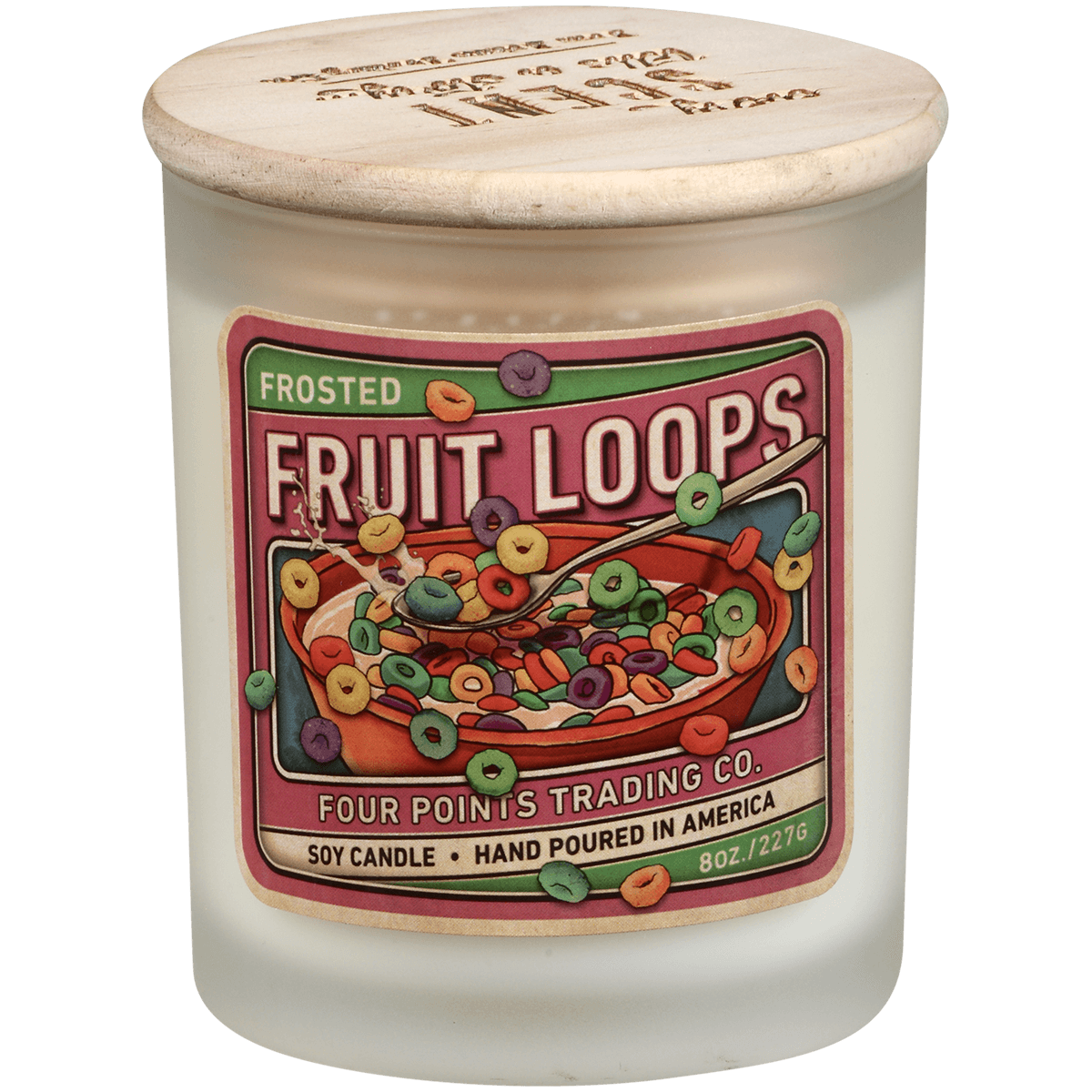 Fruit Loops 8 Oz Soy Candle