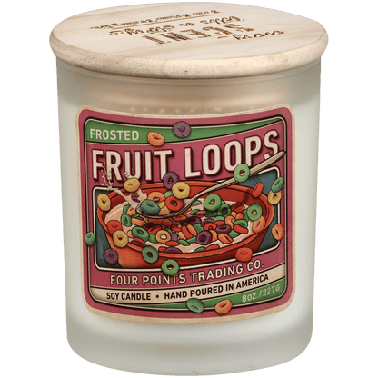 Fruit Loops 8 Oz Soy Candle