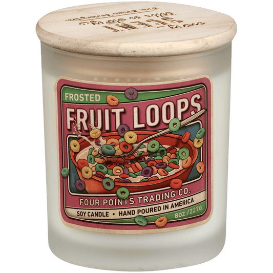 Fruit Loops 8 Oz Soy Candle