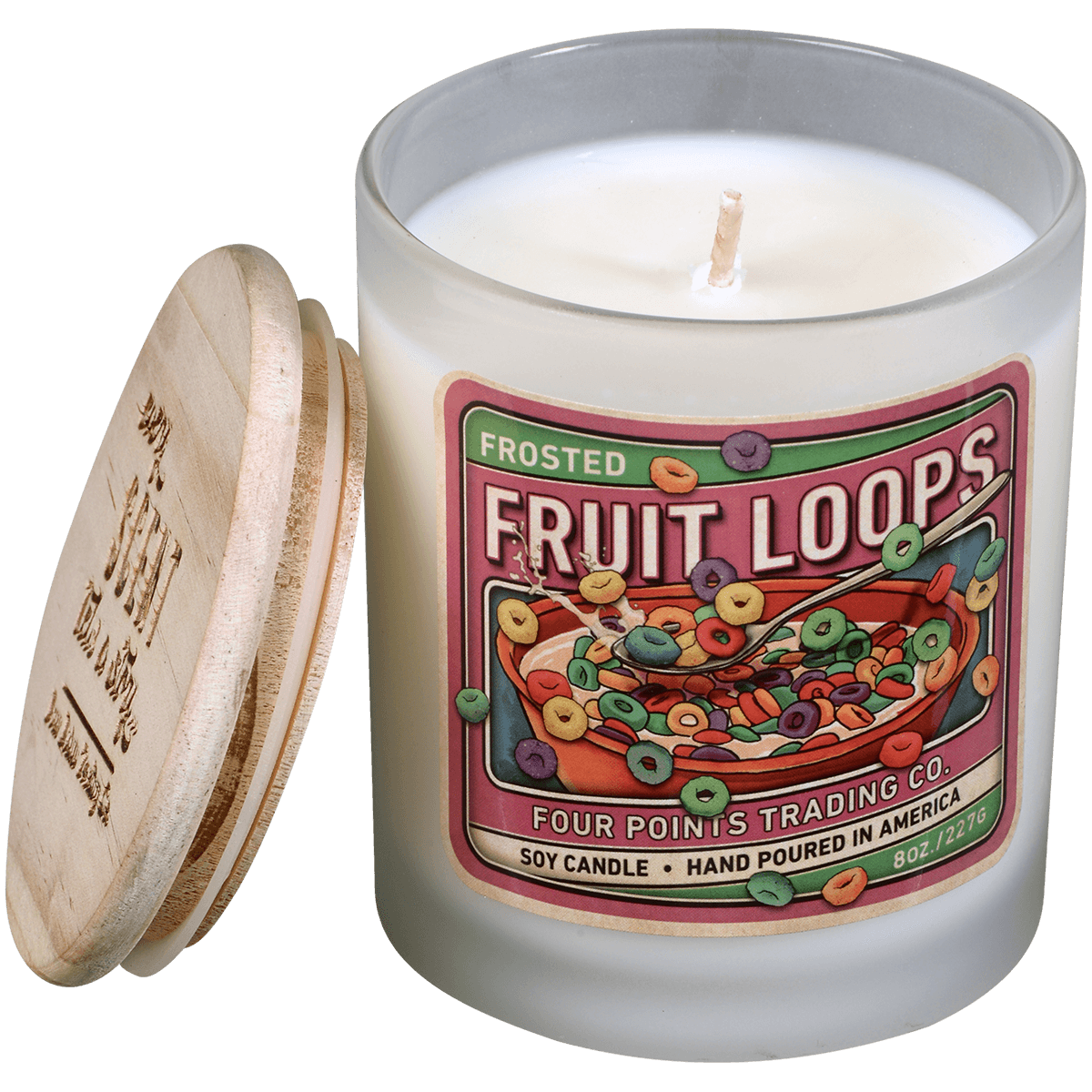 Fruit Loops 8 Oz Soy Candle