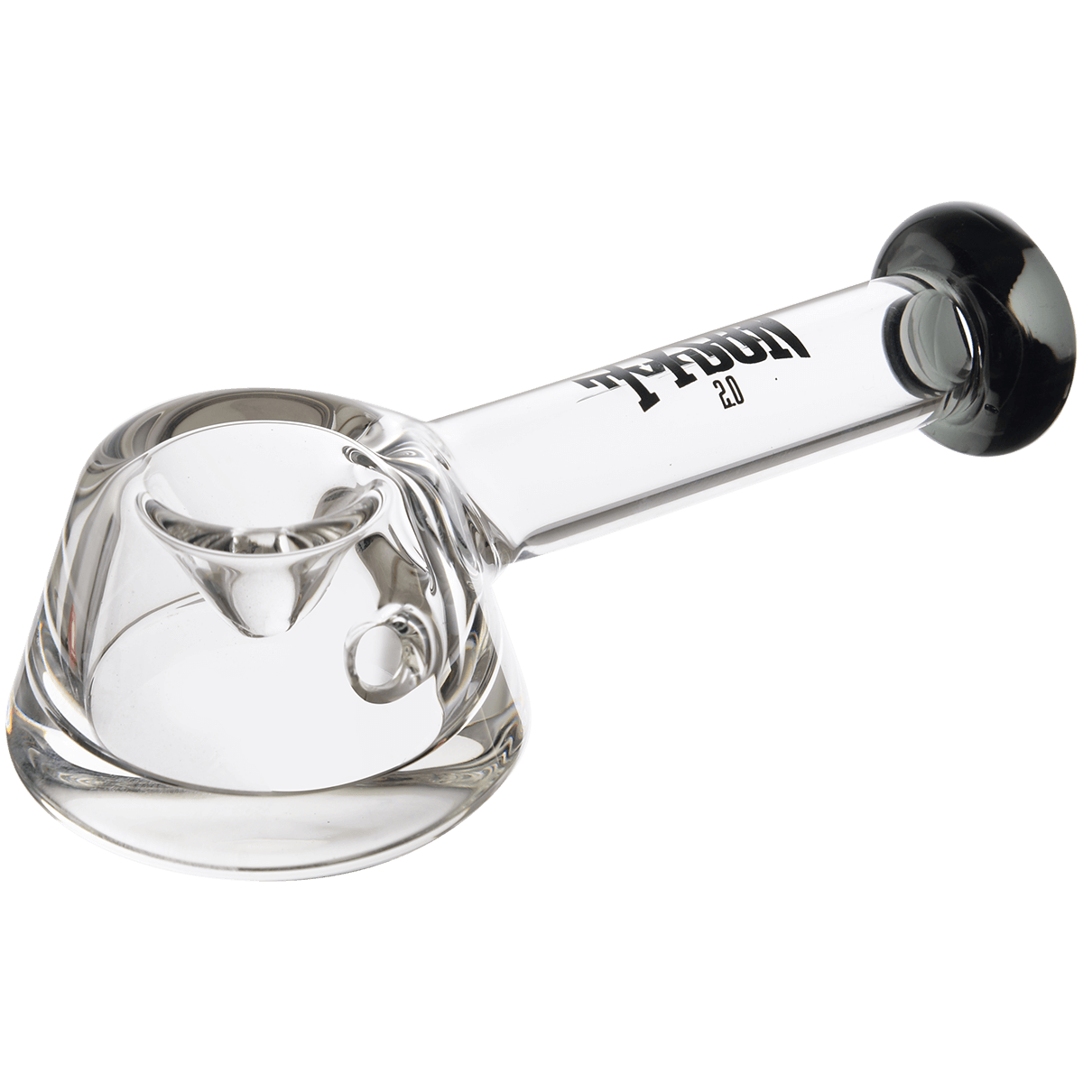 Tyson 2.0 Dynamite Hand Pipe Clear Charcoal