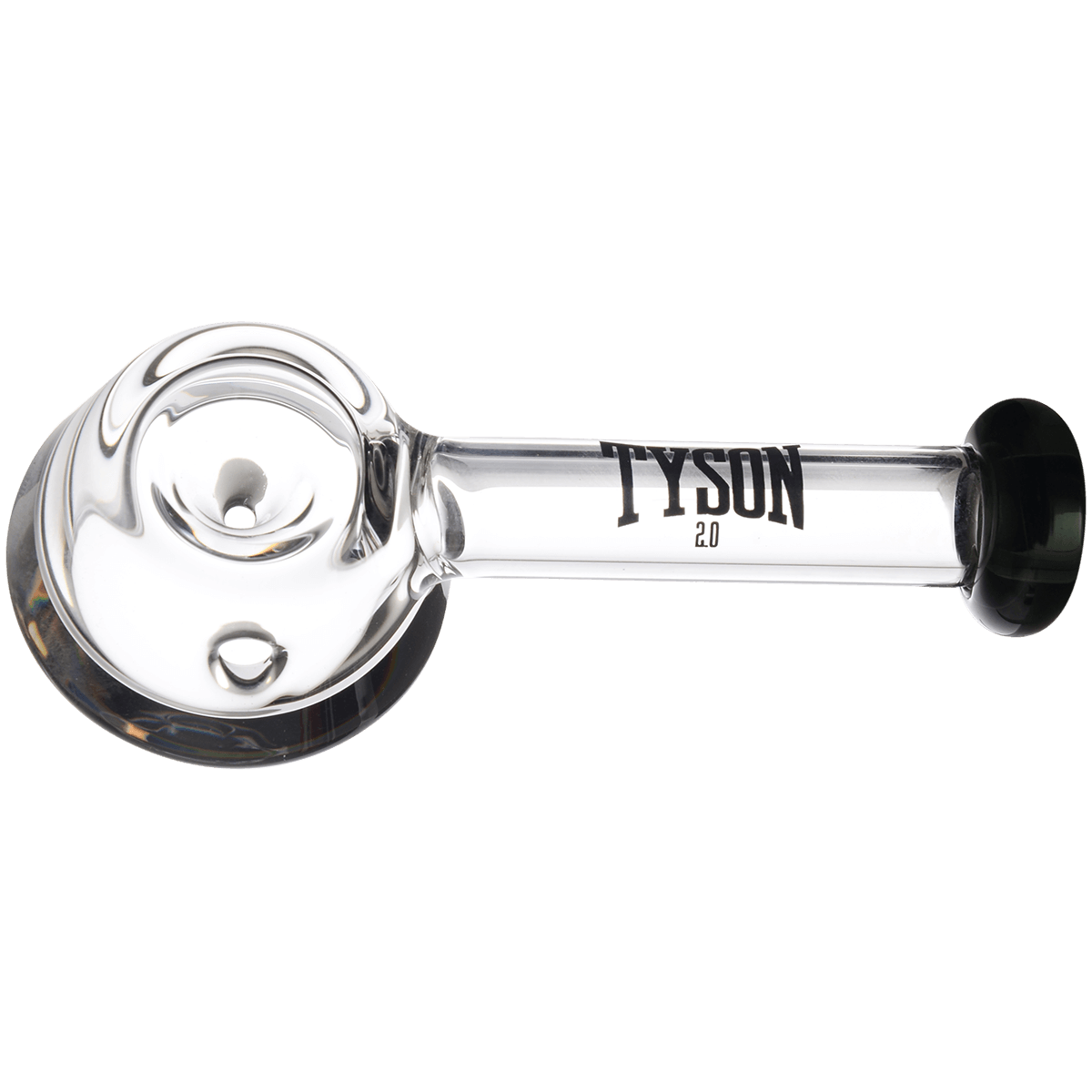 Tyson 2.0 Dynamite Hand Pipe Clear Charcoal