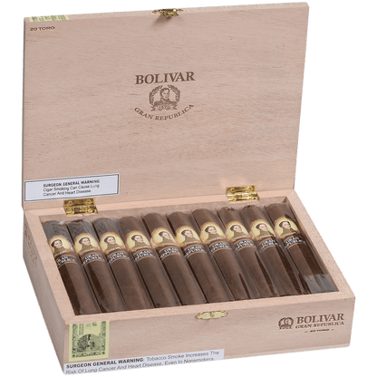 BOLIVAR GRAN REPUBLICA TORO 20 CT. 6X54 BX