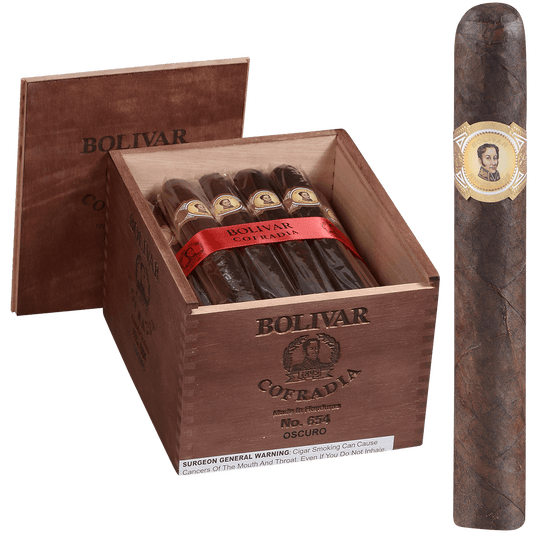 Bolivar Cofradia Oscuro Toro 25 Ct. 6 X 54 Bx