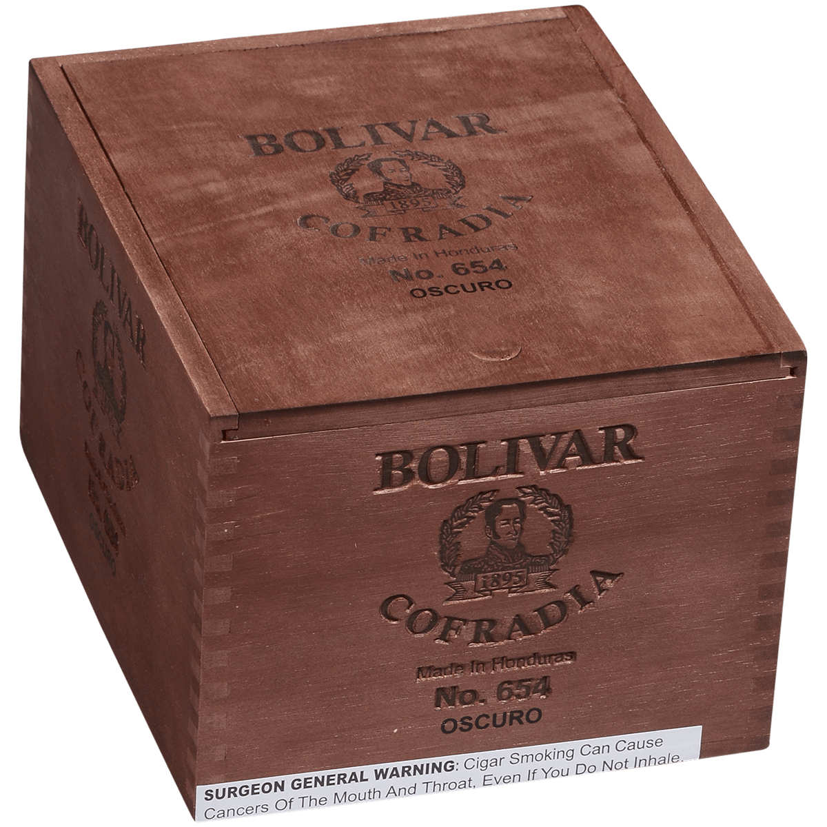BOLIVAR COFRADIA OSCURO TORO 25 CT. 6 X 54 BX