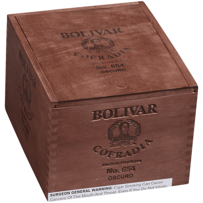 BOLIVAR COFRADIA OSCURO TORO 25 CT. 6 X 54 BX