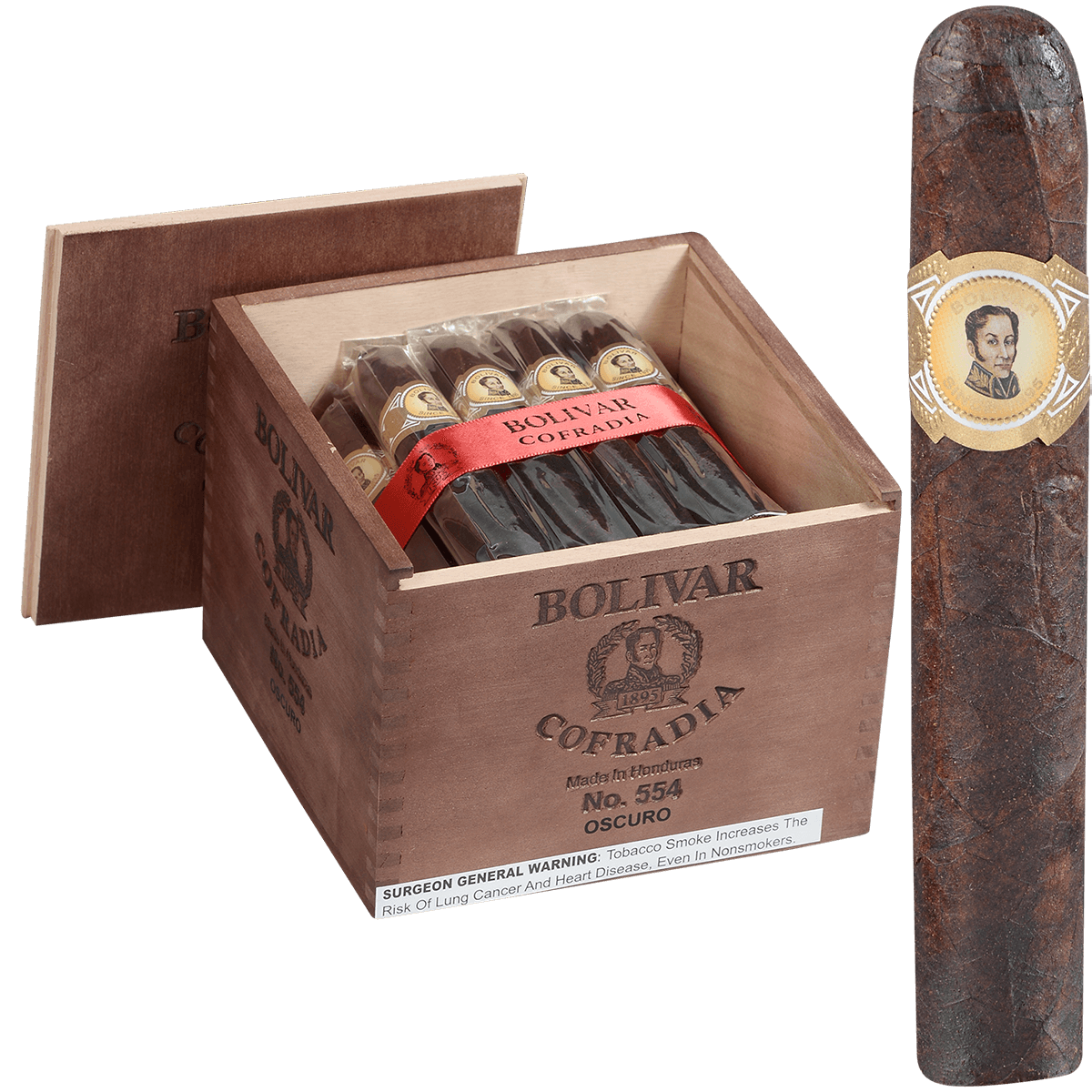 BOLIVAR COFRADIA OSCURO ROBUSTO 25 CT. 5 X 54 BX