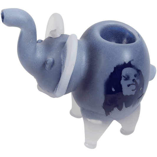 Pipes Greenhouse Frosted Elephant Character Glass Pipe