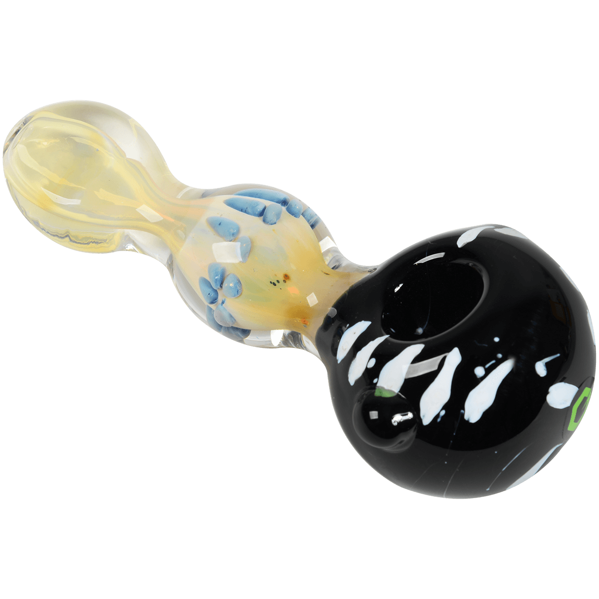Pipes Greenhouse 5" Black Join Dot Glass Pipe