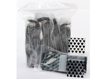 Resealable Bags 1.75 X 1.75 1000 Ct. Assorted Designs