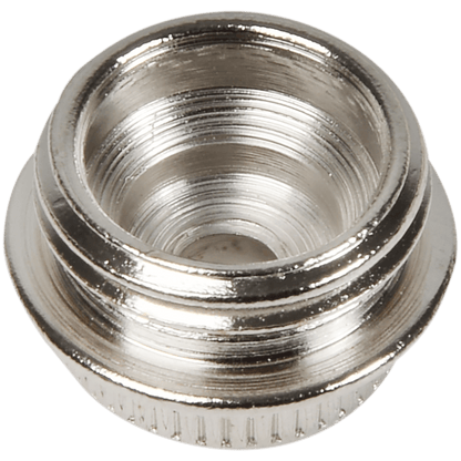 Pipes Covers Regular Cap With Hole Nickel Finish
