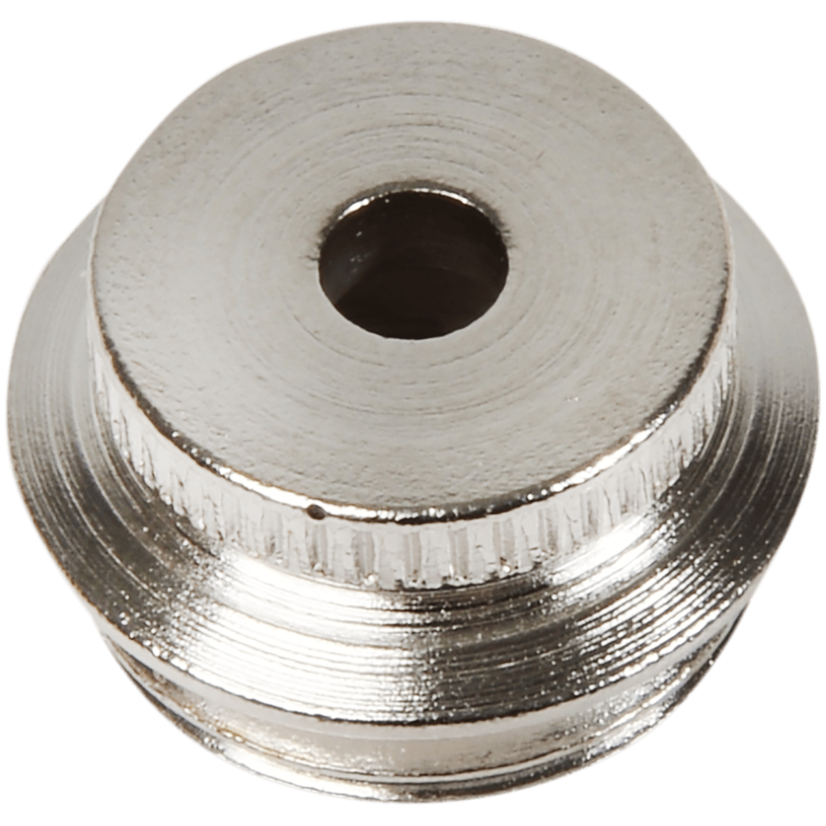 Pipes Covers Regular Cap With Hole Nickel Finish