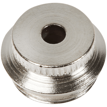 Pipes Covers Regular Cap With Hole Nickel Finish