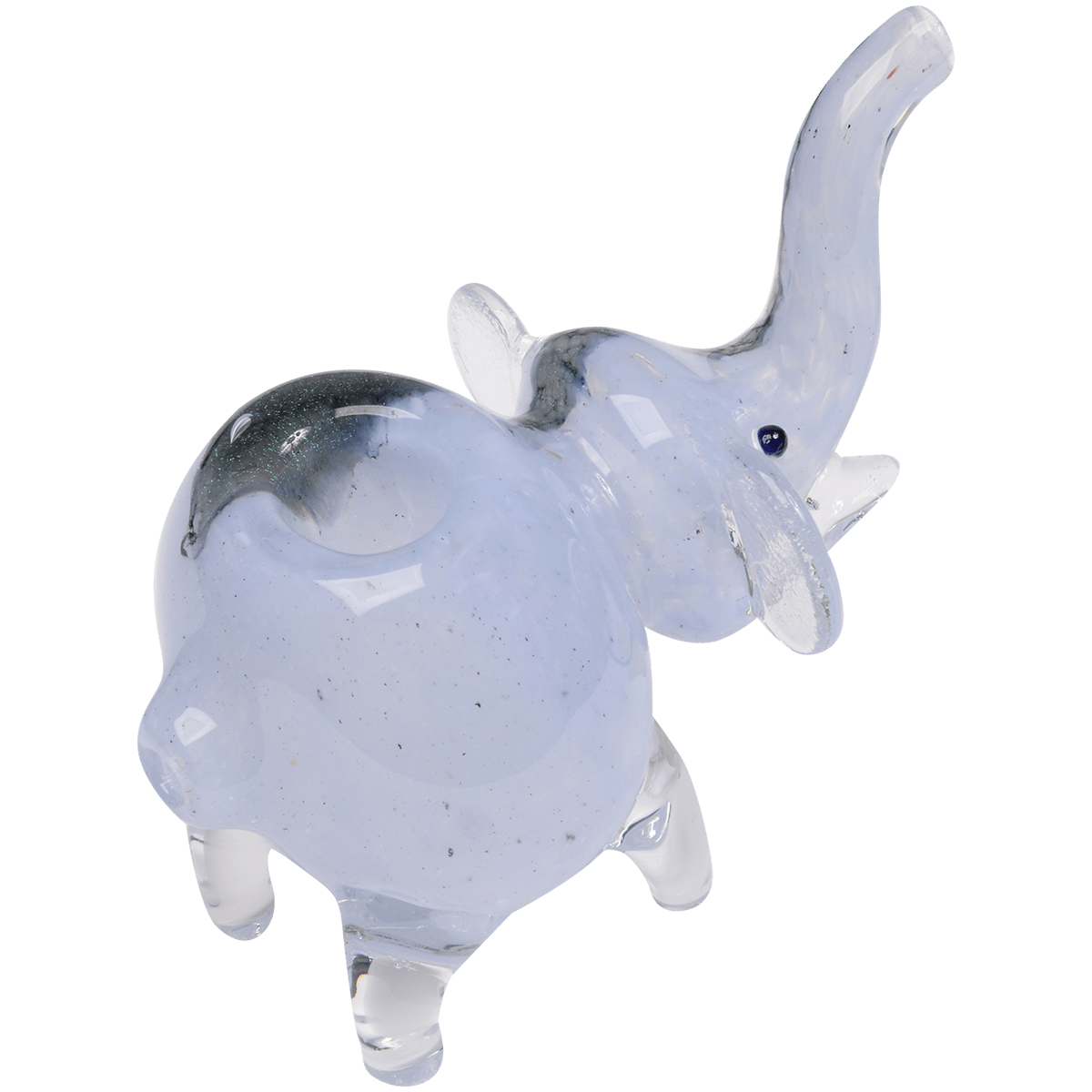 Pipes Greenhouse 4.5" Elephant With Dicro Character Glass Pipe