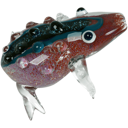 Pipes Greenhouse 3.5" Frog With Dicro Character Glass Pipe