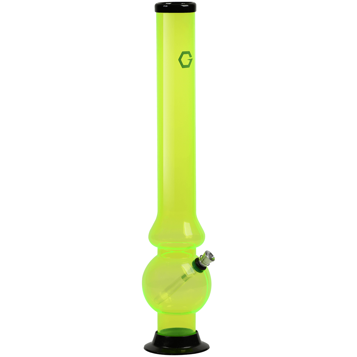 Pipes Acrylic Greenhouse 2"X18" Water Pipe Asst. Styles & Colors Pull Carb