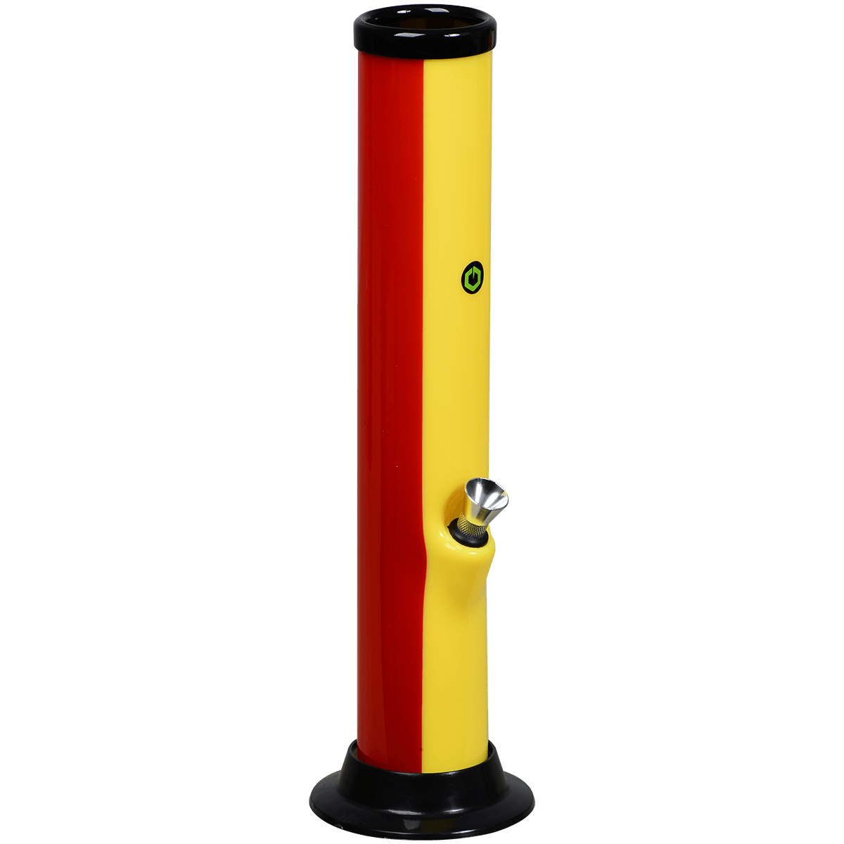 Pipes Acrylic Greenhouse 2"X12" Rasta Water Pipe Thumb Carb