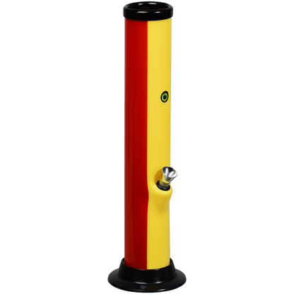 Pipes Acrylic Greenhouse 2"X12" Rasta Water Pipe Thumb Carb