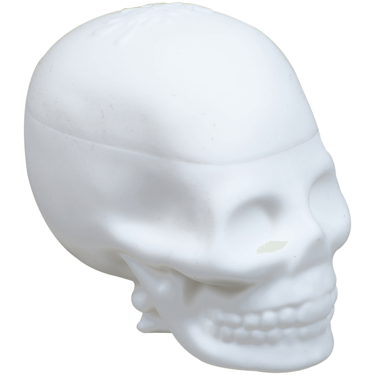 Container No Goo Silicone White Skull 2.35"