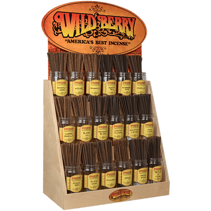 Incense Sticks Wild Berry Pre-Pack Starter Kit 18 Best Selling Fragrances