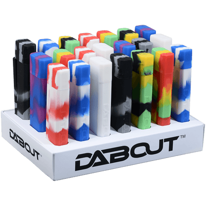 Pipes Glass Dab Out 5 21 Ct. Display Asst. Colors