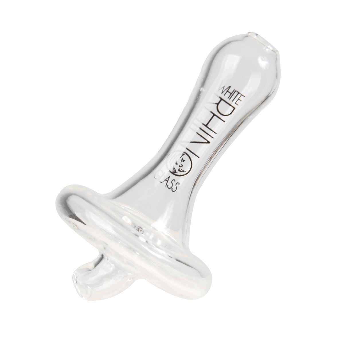 Pipes Glass White Rhino Directional Carb Cap 9Mm X 1.5" 20 Ct. Jar