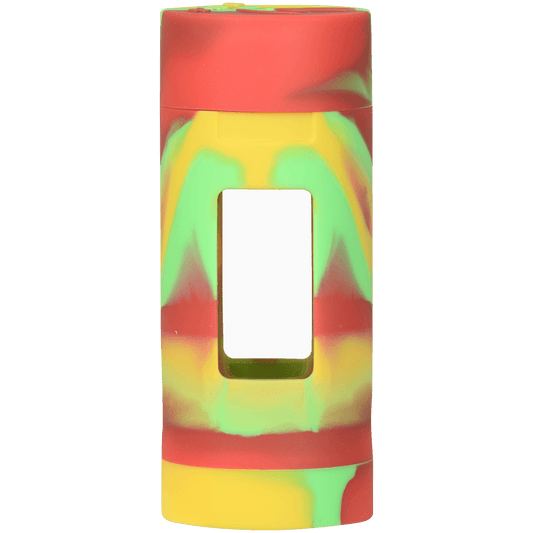 Container Pruf 2 In 1 Silcone Jar Rasta 4Ct Display
