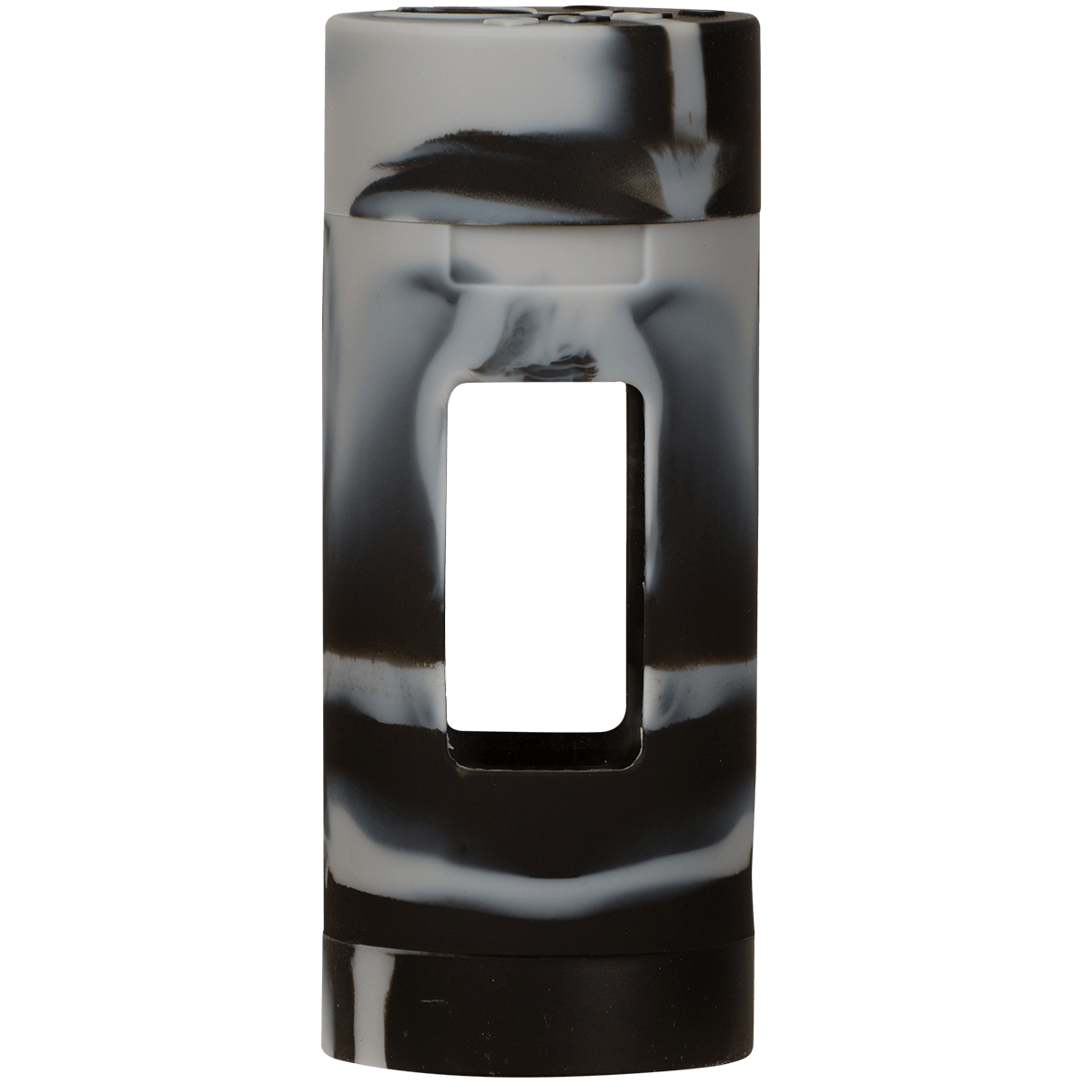 Container Pruf 2 In 1 Silcone Jar Black & Gray 4Ct Display