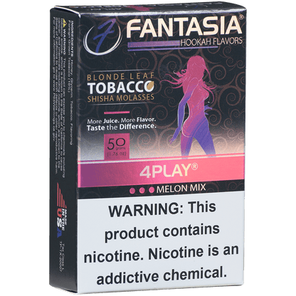 Hookah Tobacco Fantasia 4 Play 50G 10 Ct. Carton