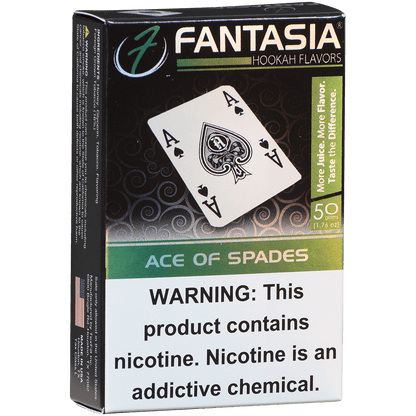 Hookah Tobacco Fantasia Ace Of Spades 50G 10 Ct. Carton