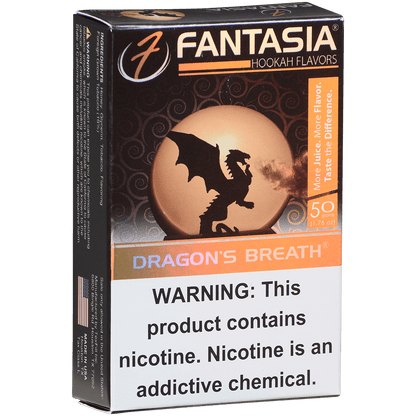 Hookah Tobacco Fantasia Dragon'S Breath 50G 10 Ct. Carton