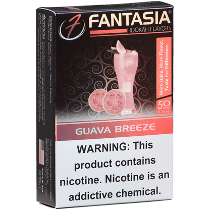 Hookah Tobacco Fantasia Guava Breeze 50G 10 Ct. Carton