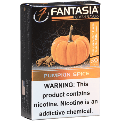 Hookah Tobacco Fantasia Pumpkin Spice 50G 10 Ct. Carton