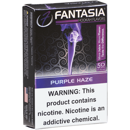 Hookah Tobacco Fantasia Purple Haze 50G 10 Ct. Carton