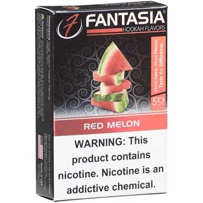 Hookah Tobacco Fantasia Red Melon 50G 10 Ct. Carton