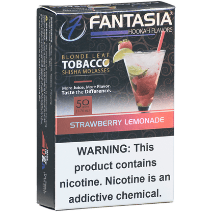 Hookah Tobacco Fantasia Strawberry Lemonade 50G 10 Ct. Carton