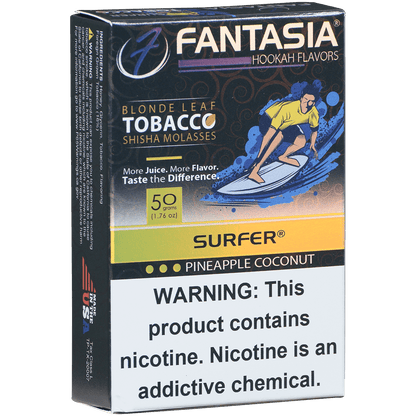 Hookah Tobacco Fantasia Surfer 50G 10 Ct. Carton